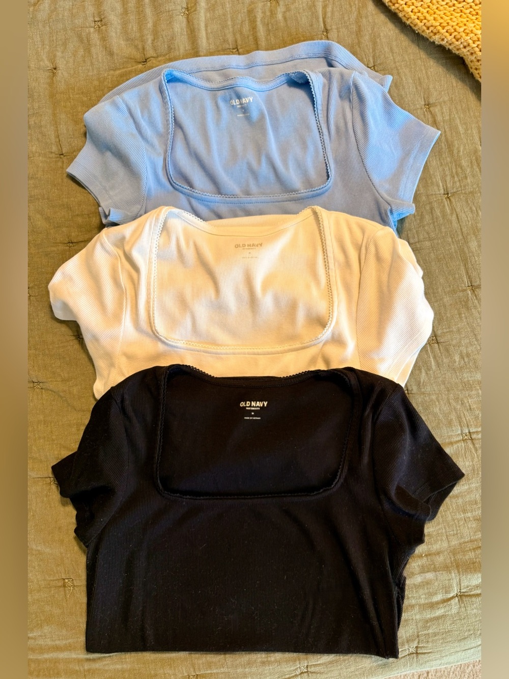 3 pack maternity tees